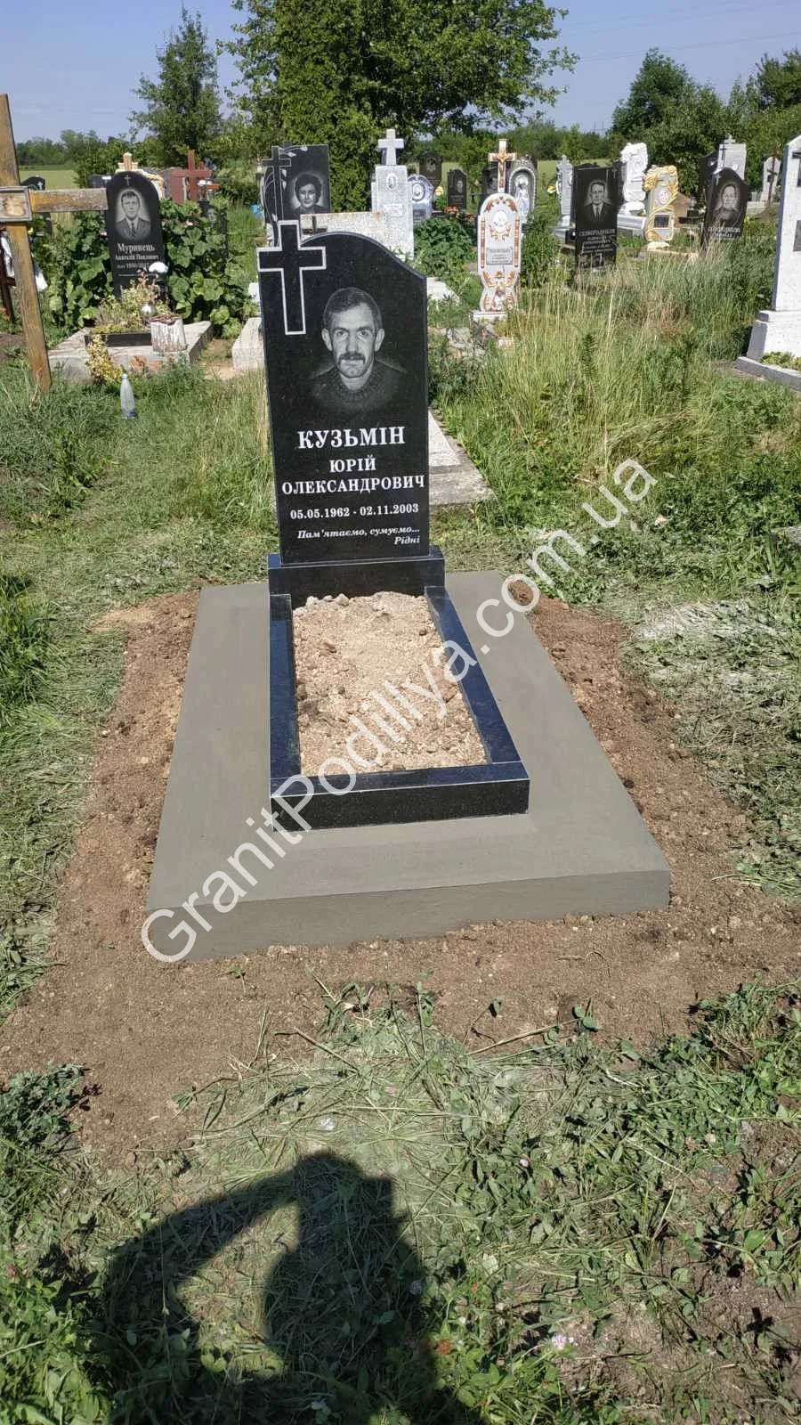 Подвійний пам'ятник з граніту - Кам'янець-Подільський | GranitPodillya